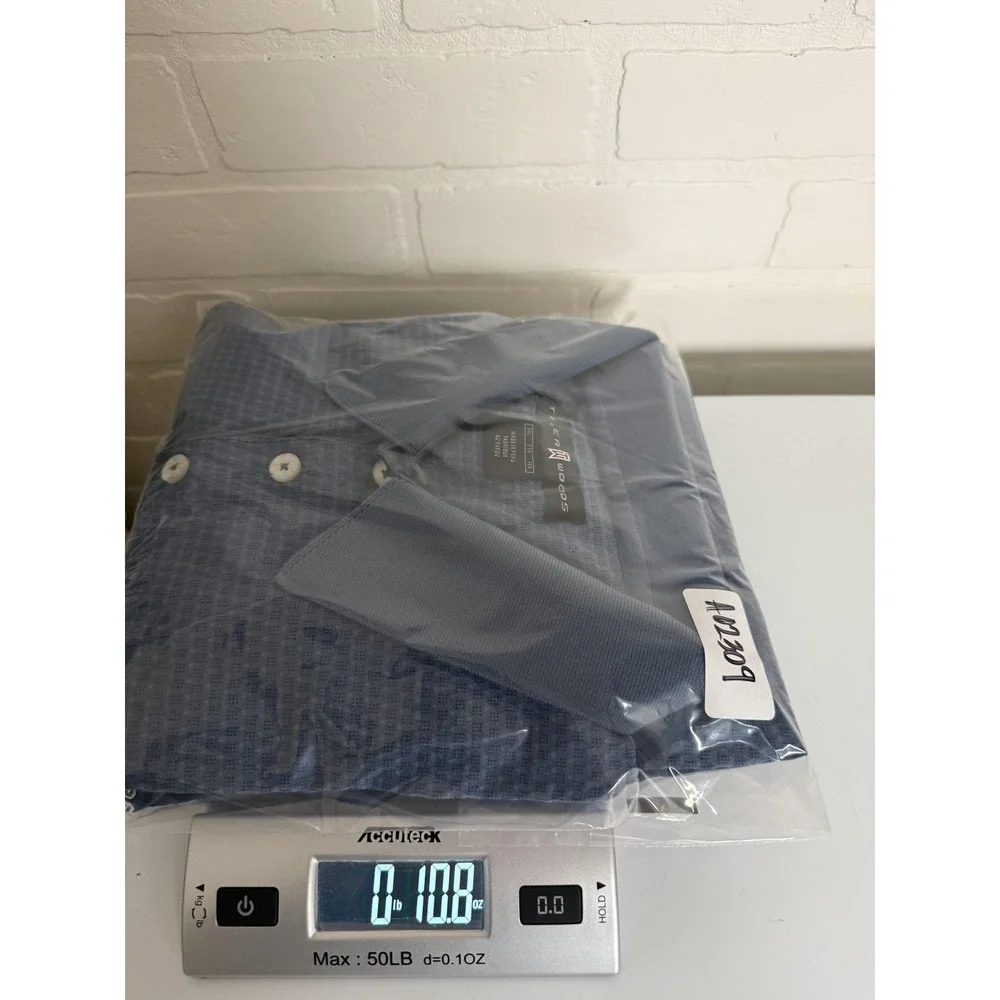 Nike Tiger Woods Polo Shirt Mens 2XL Blue Golf Williams World Challenge Sherwood - Picture 6 of 16